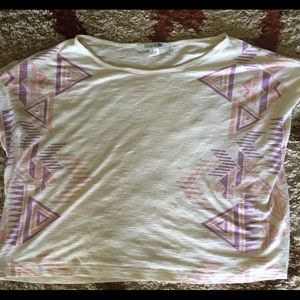 Adorable crop tee forever 21 NWOT size large