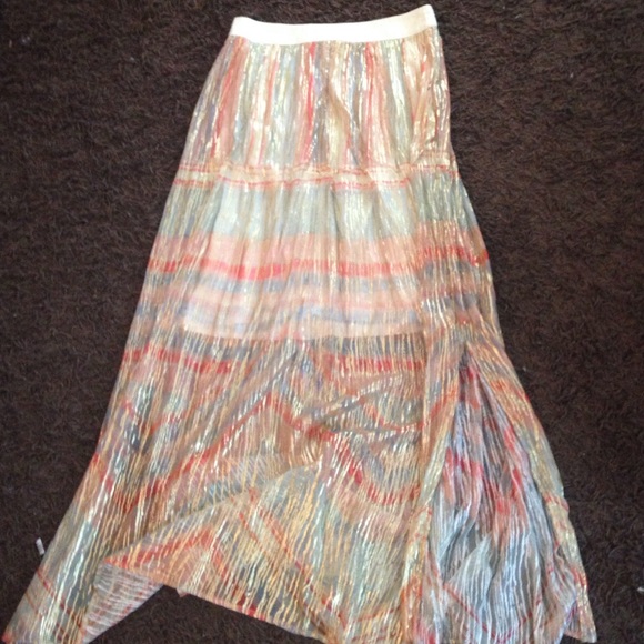 SOLD Daybreak maxi skirt boho anthropologie