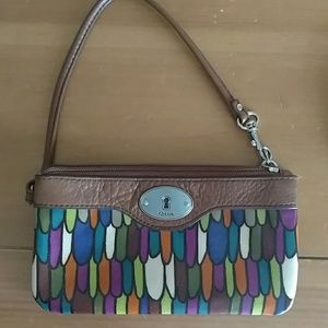 Fossil wristlet wallet