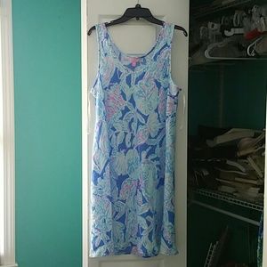 Lilly Pulitzer Patterson Tank Into the Deep Dress