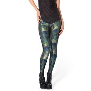 Peacock leggings