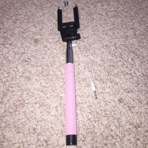 Pink selfie stick Pink selfie stick