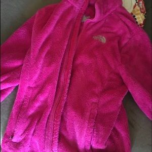 Pink north face