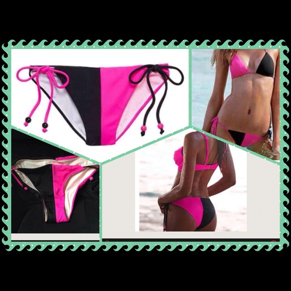 Victoria's Secret Other - Victoria's Secret Colorblock Teeny Bikini Swimwear