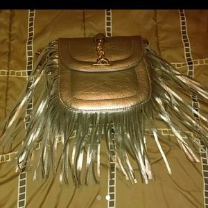 Purse with fringes