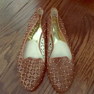 MK studded perforated flats