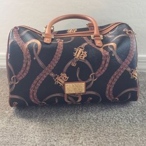 Ralph Lauren Caldwell Belting Barrel Satchel bag