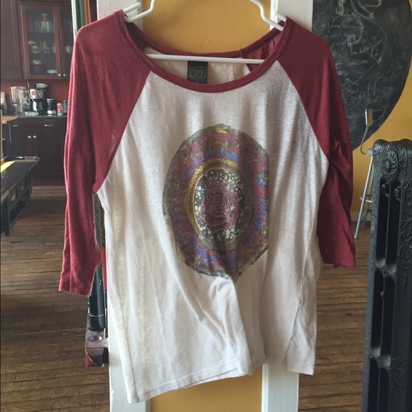 Obey baseball logo tee
