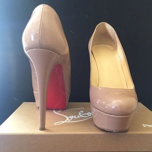 Christian Louboutin Bianca almond toe pumps 39.5