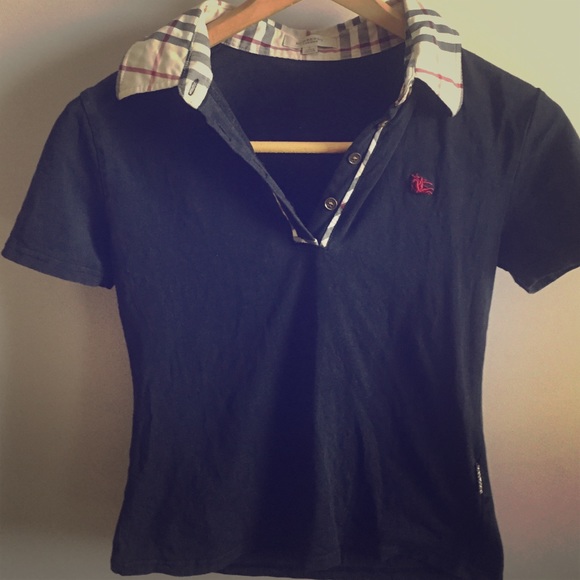 Burberry Tops - Women's Burberry golf shirt. Size L.