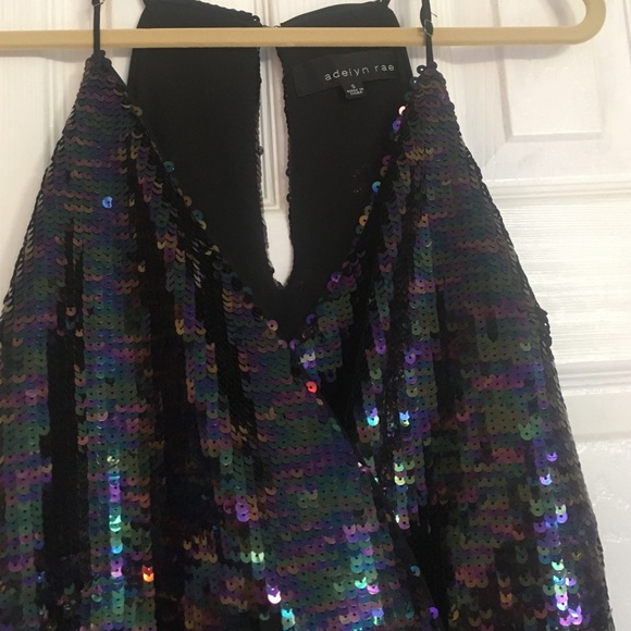 Amazing multicolor wrap party dress