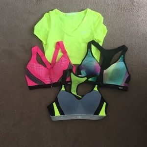 Victoria secret &nike Bundle, shirt& sports bra