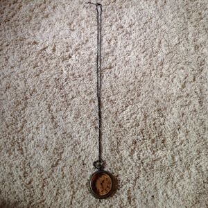 Pocket watch necklace
