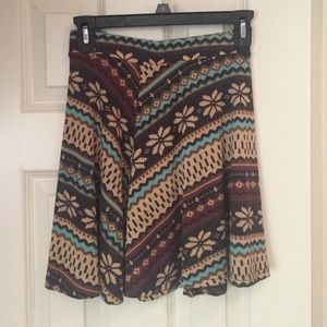 Fun winter skirt