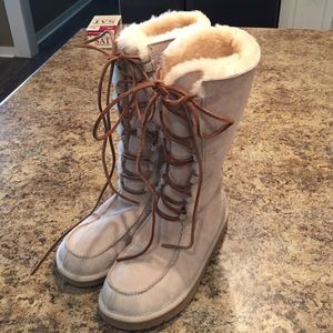 Tall, lace up, Ugg Winter Boots