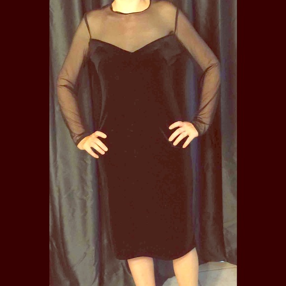 Velvet Cocktail Dress