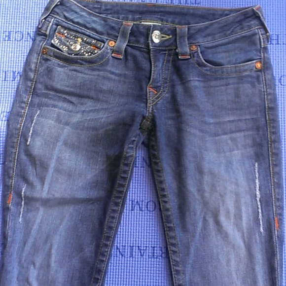 True religion skinny bling