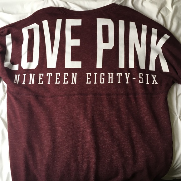 Victoria's Secret Pink Jersey Shirt
