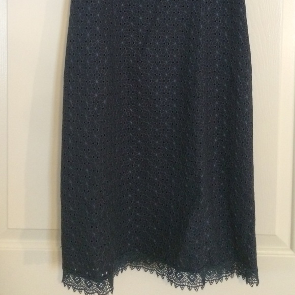 Cynthia Steffe Designer eyelet dress with lace - Picture 3 of 3