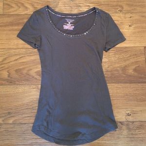 Victoria's Secret gray cotton sleep shirt