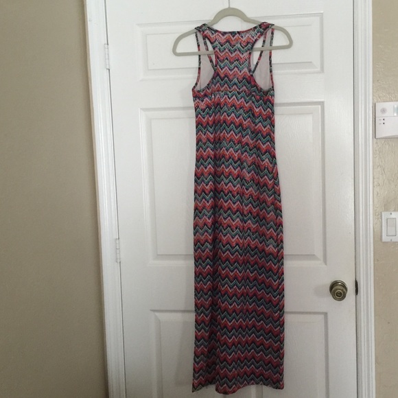 Multi colored racer back maxi dress - Picture 2 of 2