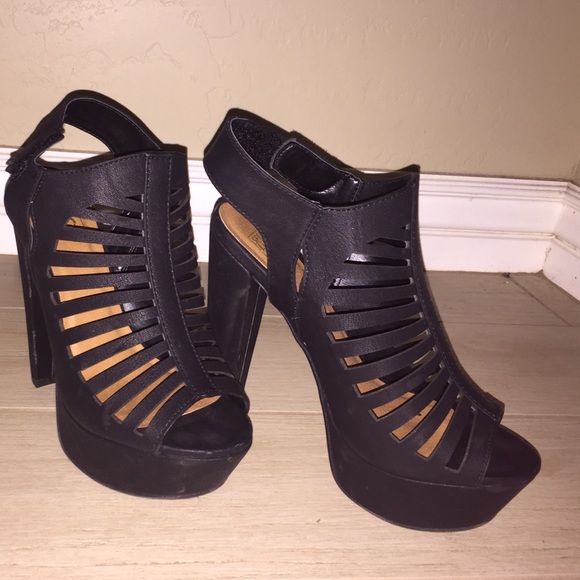 Black heels