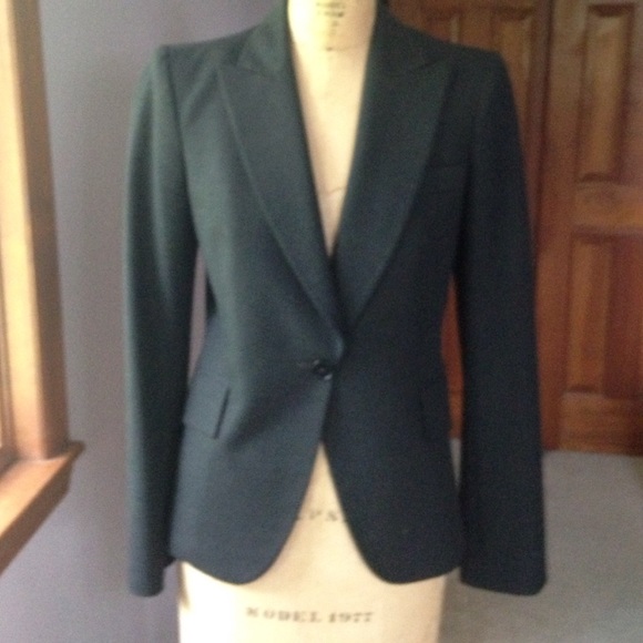 Zara Dark Gray Tailored Blazer