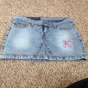 Jean skirt