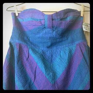 Cornflower Blue Sunburst Roxy Dress