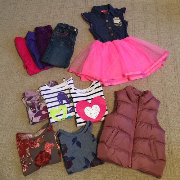 Lot of Toddler Girl size 3T-4T clothing