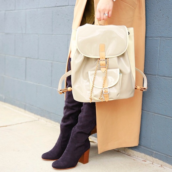 Harper Ave Mini Le Corb Patent Backpack 🍒