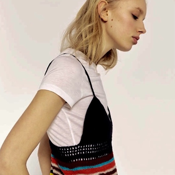 🚫SOLD🚫 FINAL PRICE DROP Zara Crochet Top - Picture 3 of 4