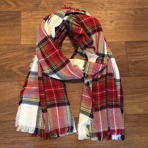 Beautiful plaid scarf