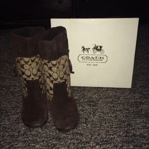 Coach boots