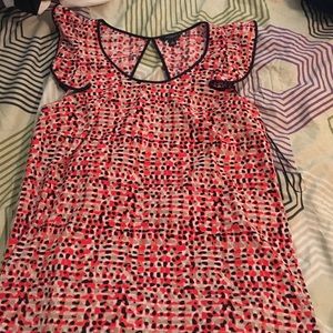 Ann Taylor peep back top