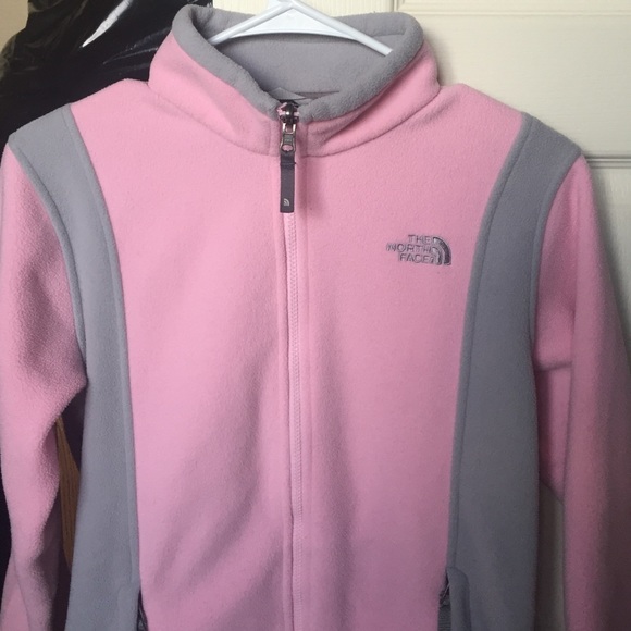 Pink North Face Fleece