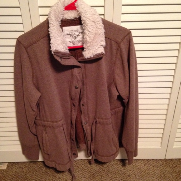 Sonoma XL brown light sweater jacket