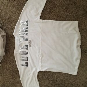 Pink oversized sweater