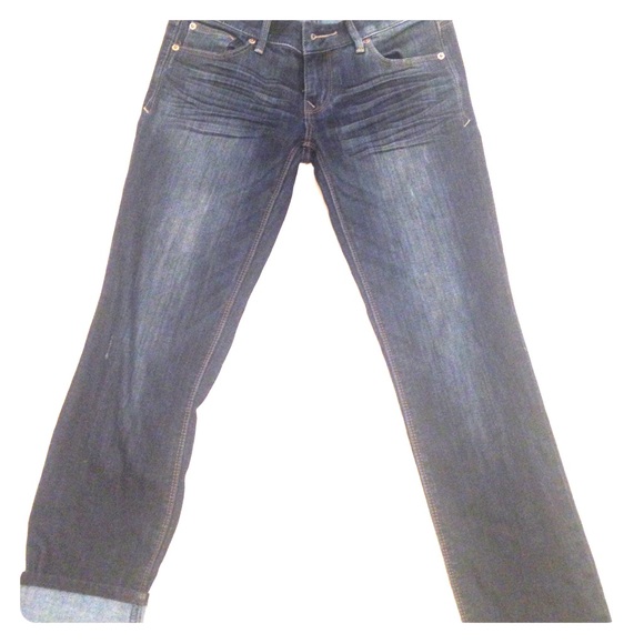 Express jeans- crop length