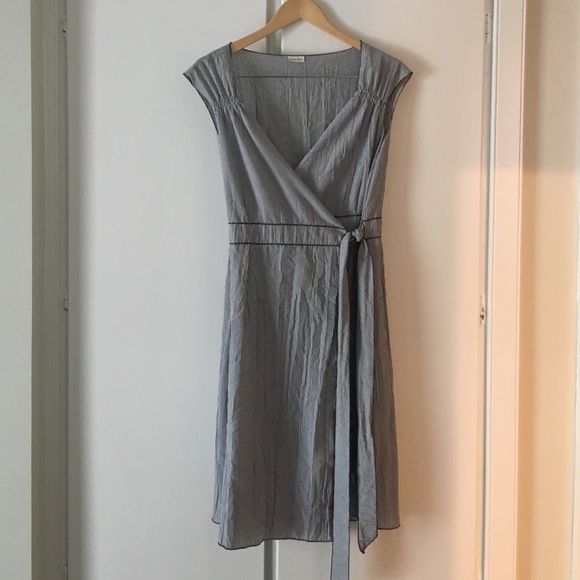 Kara line Dresses & Skirts - Striped wrap dress Kara line Dresses & Skirts - Striped wrap dress
