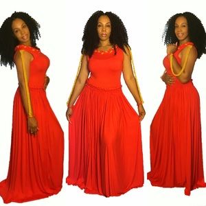 Mango Twist 2 piece (Top & Maxi skirt)