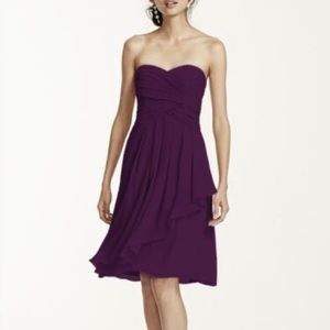 David's Bridal Bridesmaid Dress