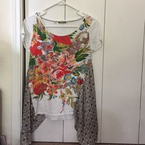 ANTHROPOLOGIE printed tee