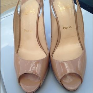 Christian Louboutin sling backs
