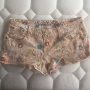 Flower Printed Shorts
