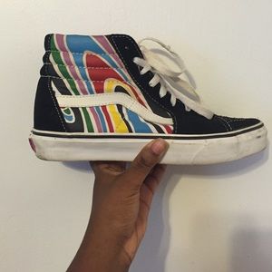 Multicolored Vans
