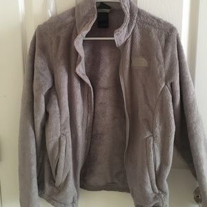 Women's North Face Gray Fleece Osito Jacket