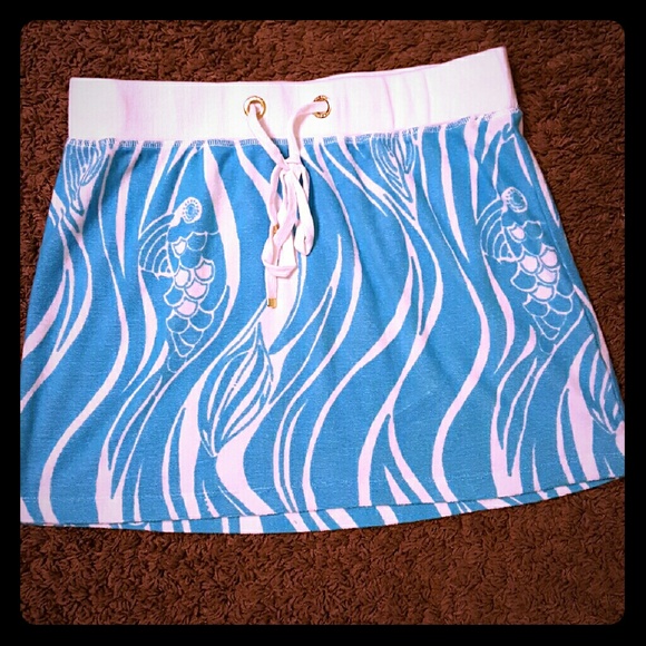 Lilly pulitzer beach skirt
