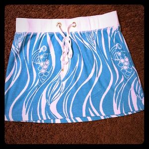 Lilly pulitzer beach skirt