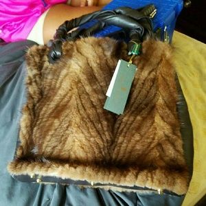 Paolo Masi mink purse
